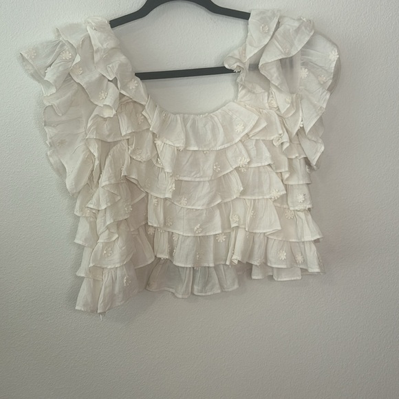 FARM Rio Tiered Ruffle Blouse - Picture 3 of 8